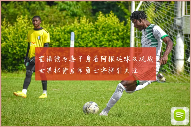 霍福德与妻子身着阿根廷球衣观战世界杯背后印勇士字样引关注